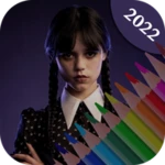 Logo of Colors Wednesday Addams android Application 